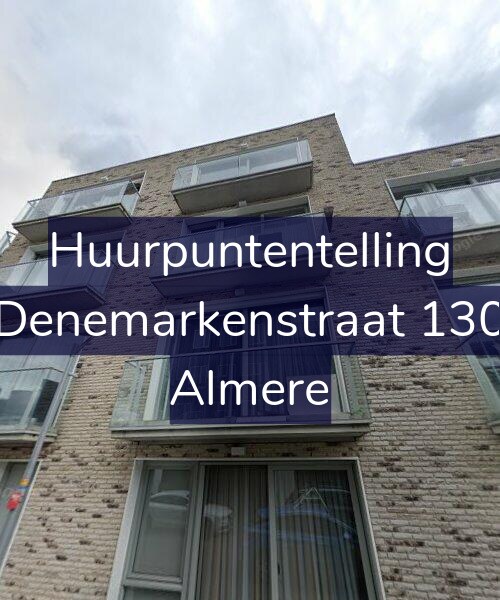 Foto gevel Huurpuntentelling voor Denemarkenstraat 130, Almere
