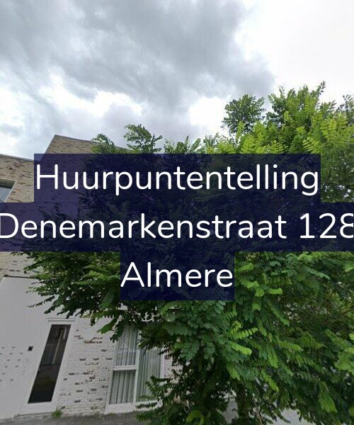 Foto gevel Huurpuntentelling voor Denemarkenstraat 128, Almere
