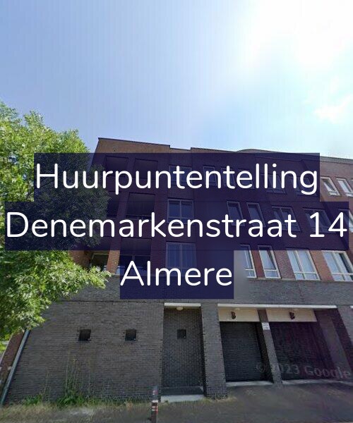 Foto gevel Huurpuntentelling voor Denemarkenstraat 14, Almere