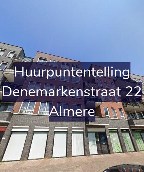 Foto gevel Huurpuntentelling voor Denemarkenstraat 22, Almere