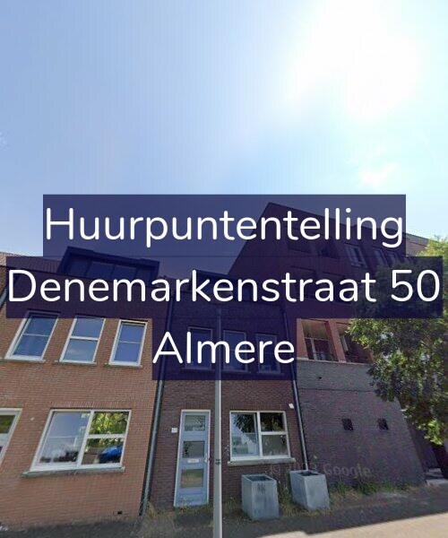Foto gevel Huurpuntentelling voor Denemarkenstraat 50, Almere
