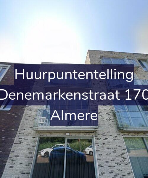 Foto gevel Huurpuntentelling voor Denemarkenstraat 170, Almere