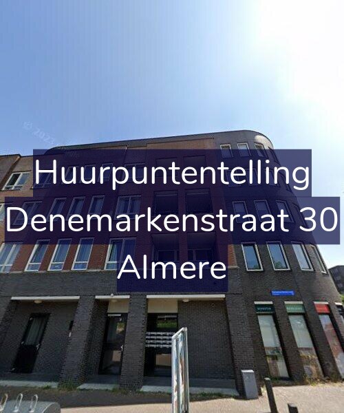 Foto gevel Huurpuntentelling voor Denemarkenstraat 30, Almere
