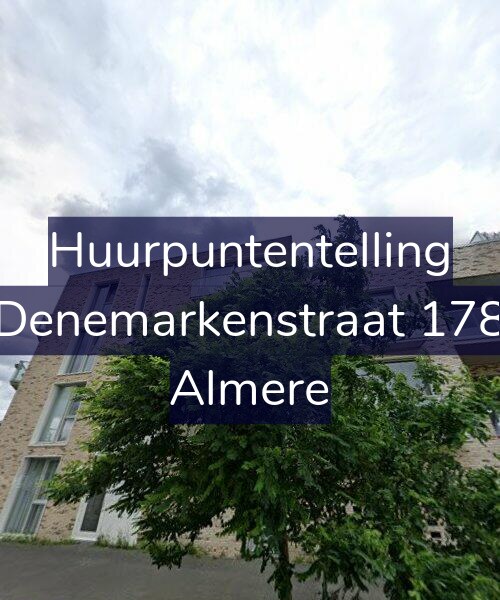 Foto gevel Huurpuntentelling voor Denemarkenstraat 178, Almere