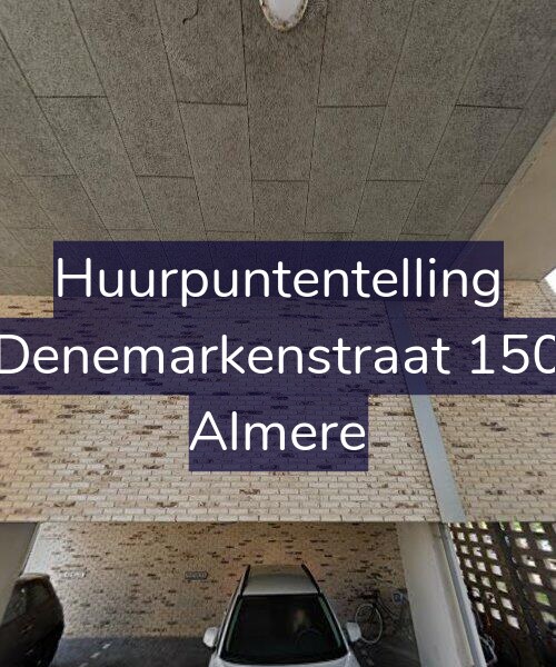 Foto gevel Huurpuntentelling voor Denemarkenstraat 150, Almere