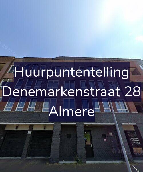 Foto gevel Huurpuntentelling voor Denemarkenstraat 28, Almere
