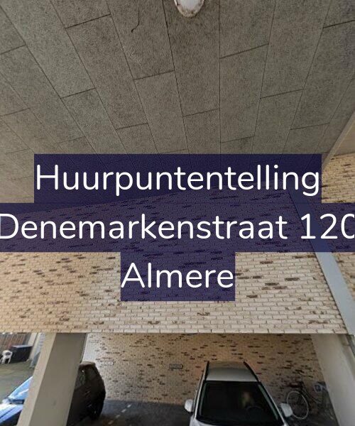 Foto gevel Huurpuntentelling voor Denemarkenstraat 120, Almere