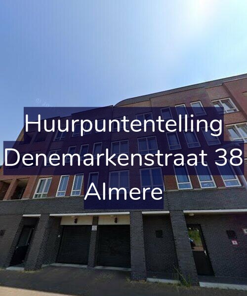 Foto gevel Huurpuntentelling voor Denemarkenstraat 38, Almere