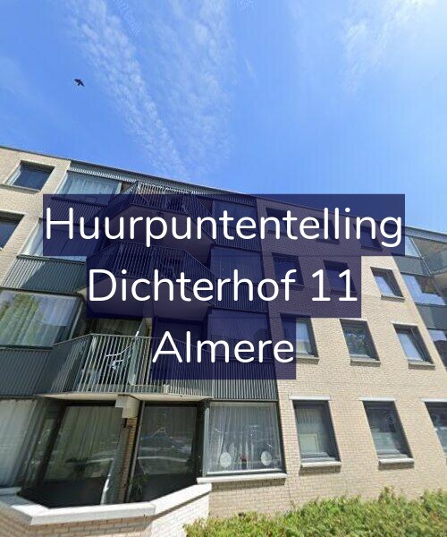 Foto gevel Huurpuntentelling voor Dichterhof 11, Almere