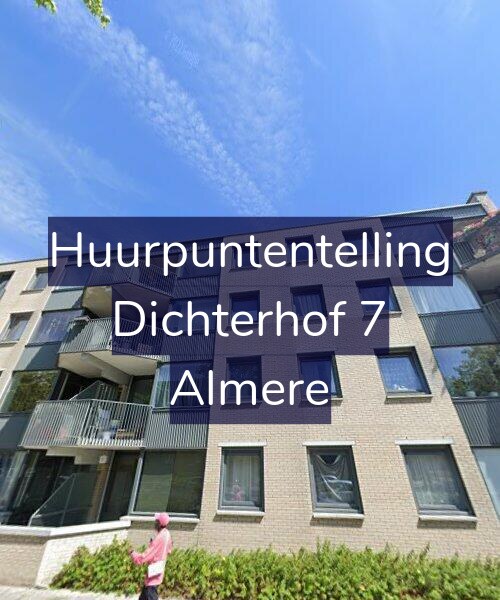 Foto gevel Huurpuntentelling voor Dichterhof 7, Almere