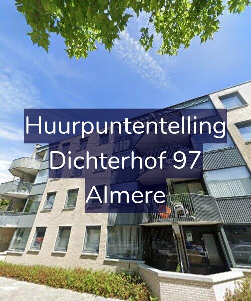 Foto gevel Huurpuntentelling voor Dichterhof 97, Almere