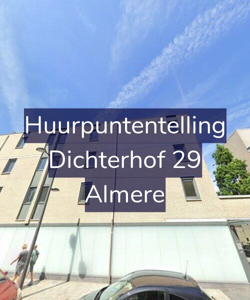 Foto gevel Huurpuntentelling voor Dichterhof 29, Almere