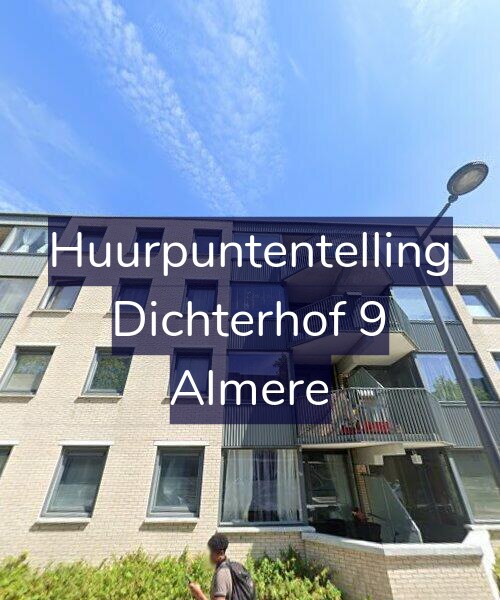 Foto gevel Huurpuntentelling voor Dichterhof 9, Almere