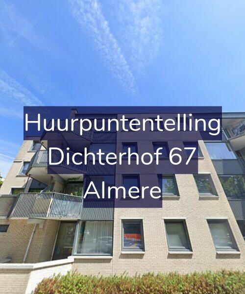 Foto gevel Huurpuntentelling voor Dichterhof 67, Almere