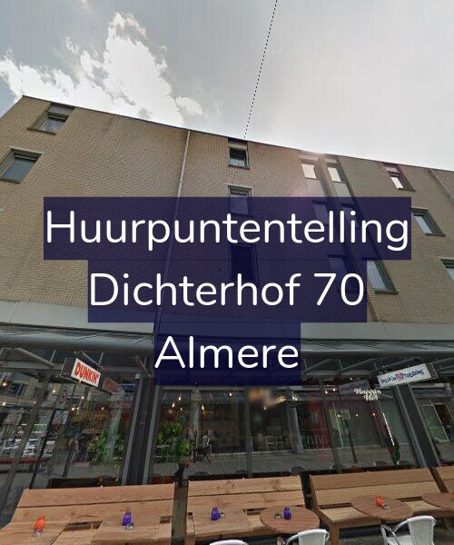 Foto gevel Huurpuntentelling voor Dichterhof 70, Almere