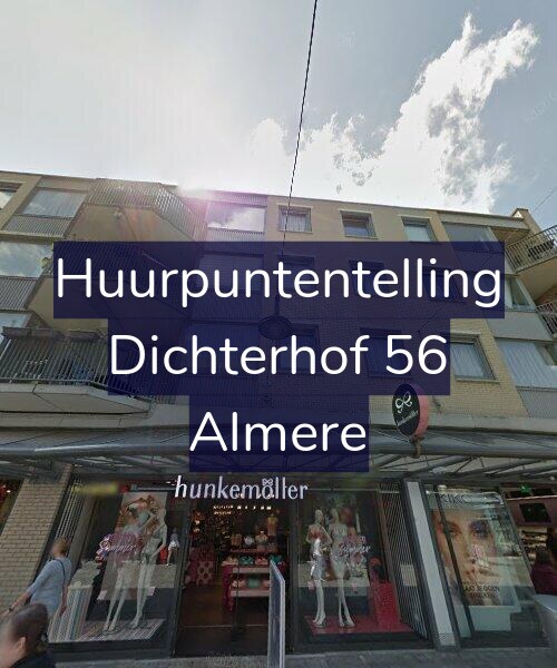 Foto gevel Huurpuntentelling voor Dichterhof 56, Almere
