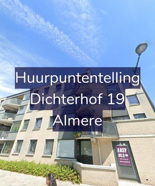 Foto gevel Huurpuntentelling voor Dichterhof 19, Almere