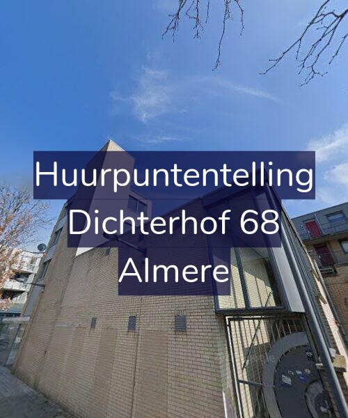 Foto gevel Huurpuntentelling voor Dichterhof 68, Almere