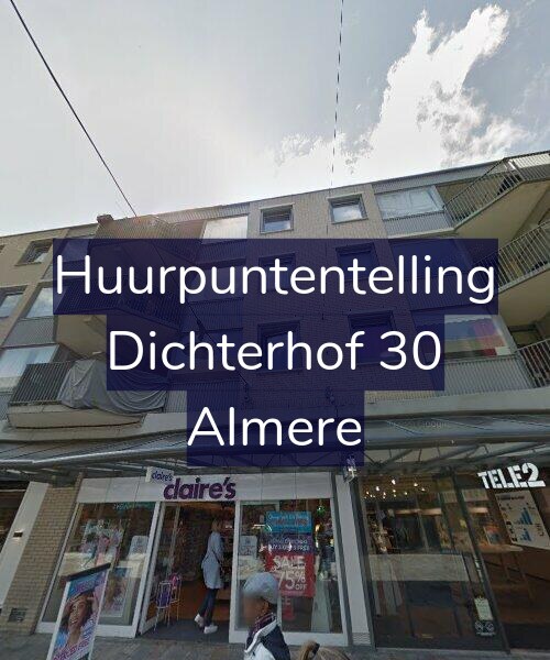 Foto gevel Huurpuntentelling voor Dichterhof 30, Almere