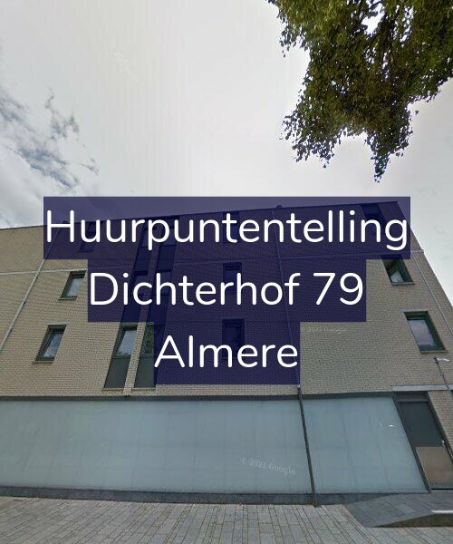Foto gevel Huurpuntentelling voor Dichterhof 79, Almere