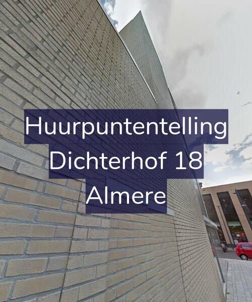 Foto gevel Huurpuntentelling voor Dichterhof 18, Almere