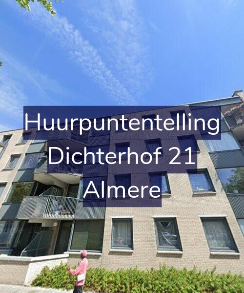 Foto gevel Huurpuntentelling voor Dichterhof 21, Almere