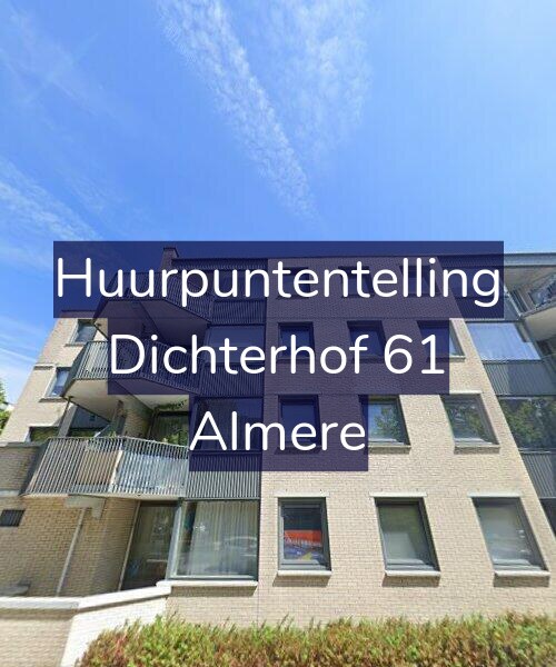 Foto gevel Huurpuntentelling voor Dichterhof 61, Almere