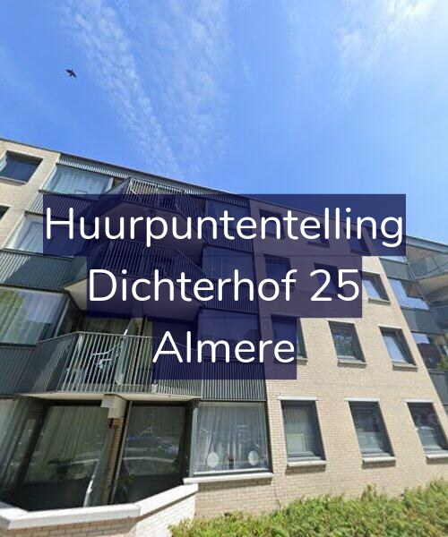 Foto gevel Huurpuntentelling voor Dichterhof 25, Almere