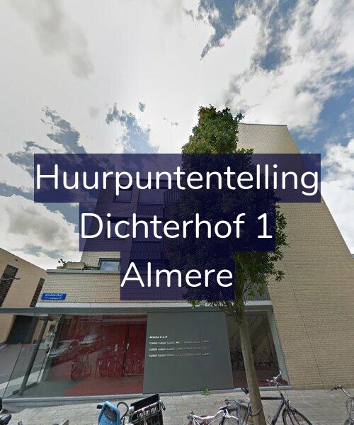 Foto gevel Huurpuntentelling voor Dichterhof 1, Almere