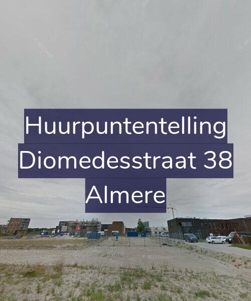 Foto gevel Huurpuntentelling voor Diomedesstraat 38, Almere