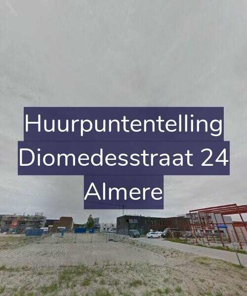 Foto gevel Huurpuntentelling voor Diomedesstraat 24, Almere