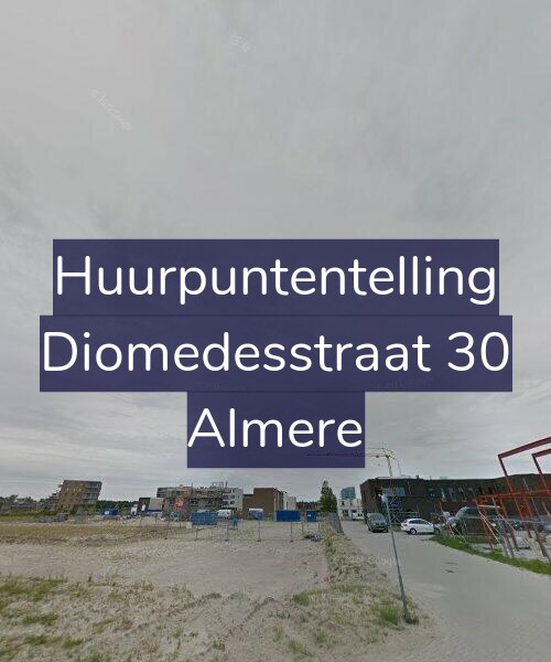 Foto gevel Huurpuntentelling voor Diomedesstraat 30, Almere
