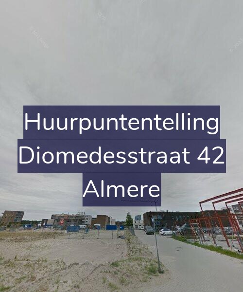 Foto gevel Huurpuntentelling voor Diomedesstraat 42, Almere
