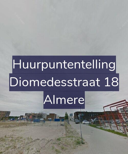 Foto gevel Huurpuntentelling voor Diomedesstraat 18, Almere