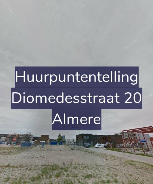 Foto gevel Huurpuntentelling voor Diomedesstraat 20, Almere