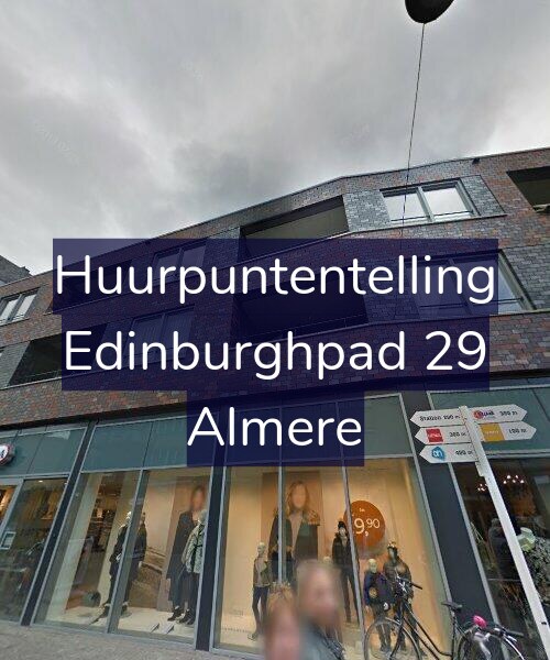 Foto gevel Huurpuntentelling voor Edinburghpad 29, Almere