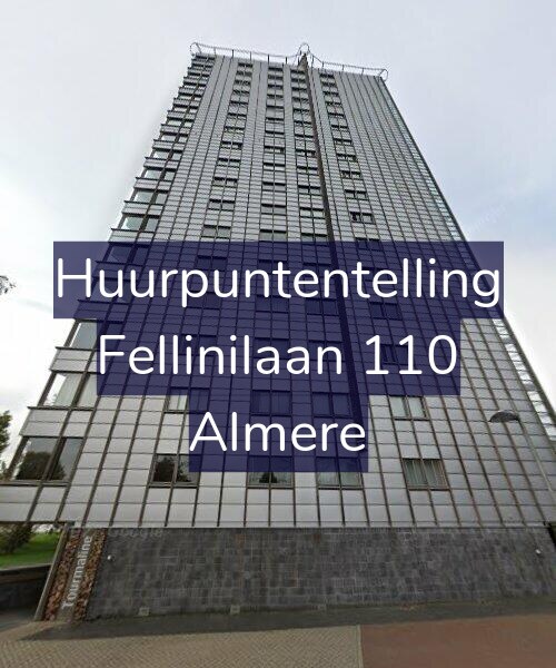 Foto gevel Huurpuntentelling voor Fellinilaan 110, Almere