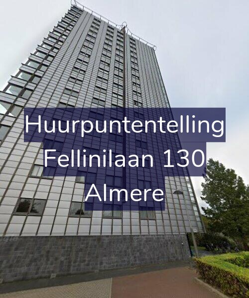 Foto gevel Huurpuntentelling voor Fellinilaan 130, Almere