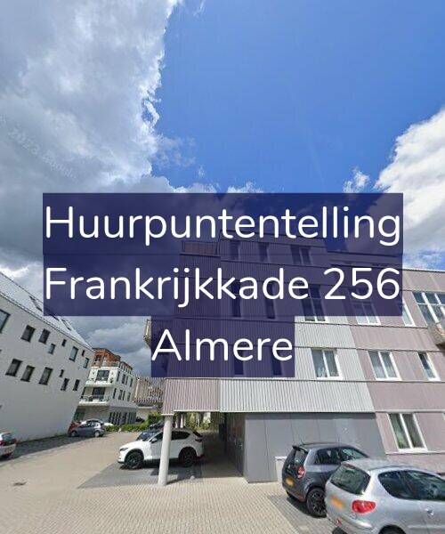 Foto gevel Huurpuntentelling voor Frankrijkkade 256, Almere