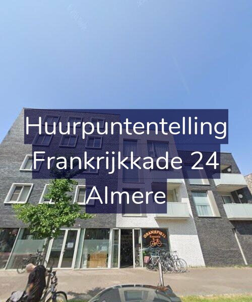 Foto gevel Huurpuntentelling voor Frankrijkkade 24, Almere