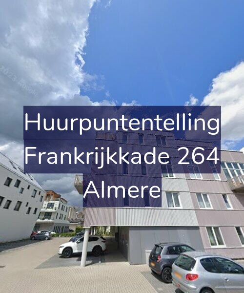 Foto gevel Huurpuntentelling voor Frankrijkkade 264, Almere