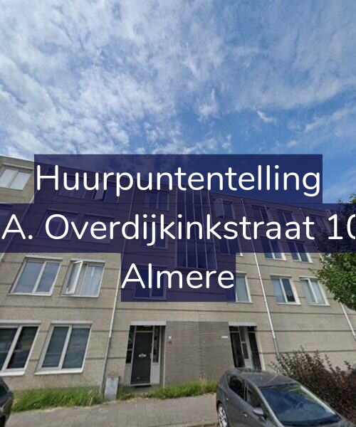 Foto gevel Huurpuntentelling voor G.A. Overdijkinkstraat 102, Almere