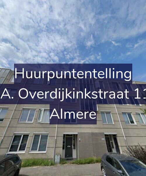Foto gevel Huurpuntentelling voor G.A. Overdijkinkstraat 114, Almere