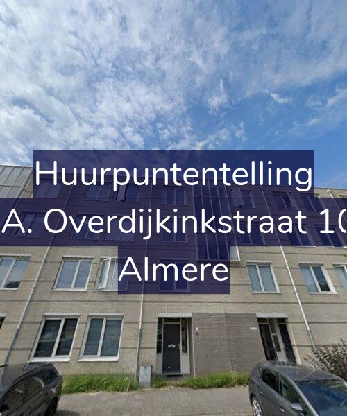 Foto gevel Huurpuntentelling voor G.A. Overdijkinkstraat 108, Almere