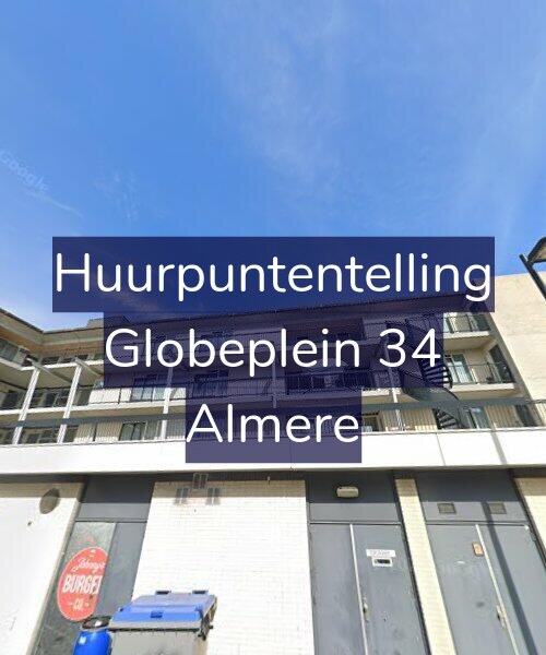 Foto gevel Huurpuntentelling voor Globeplein 34, Almere