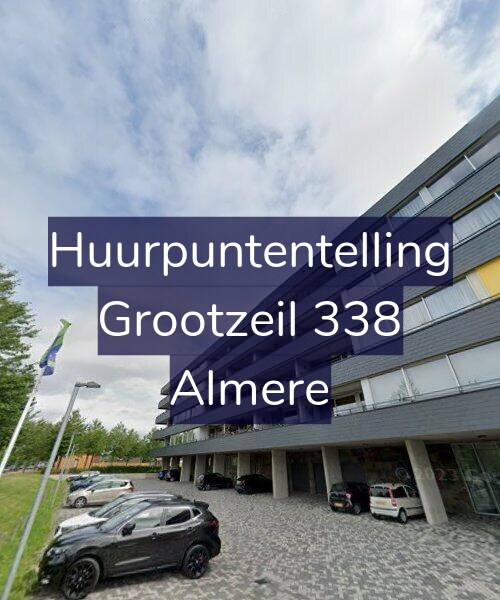 Foto gevel Huurpuntentelling voor Grootzeil 338, Almere