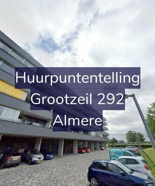 Foto gevel Huurpuntentelling voor Grootzeil 292, Almere