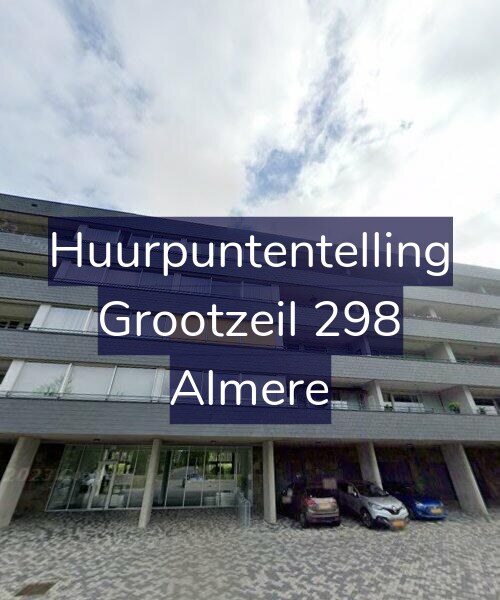 Foto gevel Huurpuntentelling voor Grootzeil 298, Almere