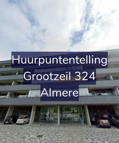 Foto gevel Huurpuntentelling voor Grootzeil 324, Almere