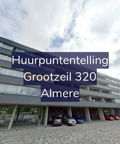 Foto gevel Huurpuntentelling voor Grootzeil 320, Almere